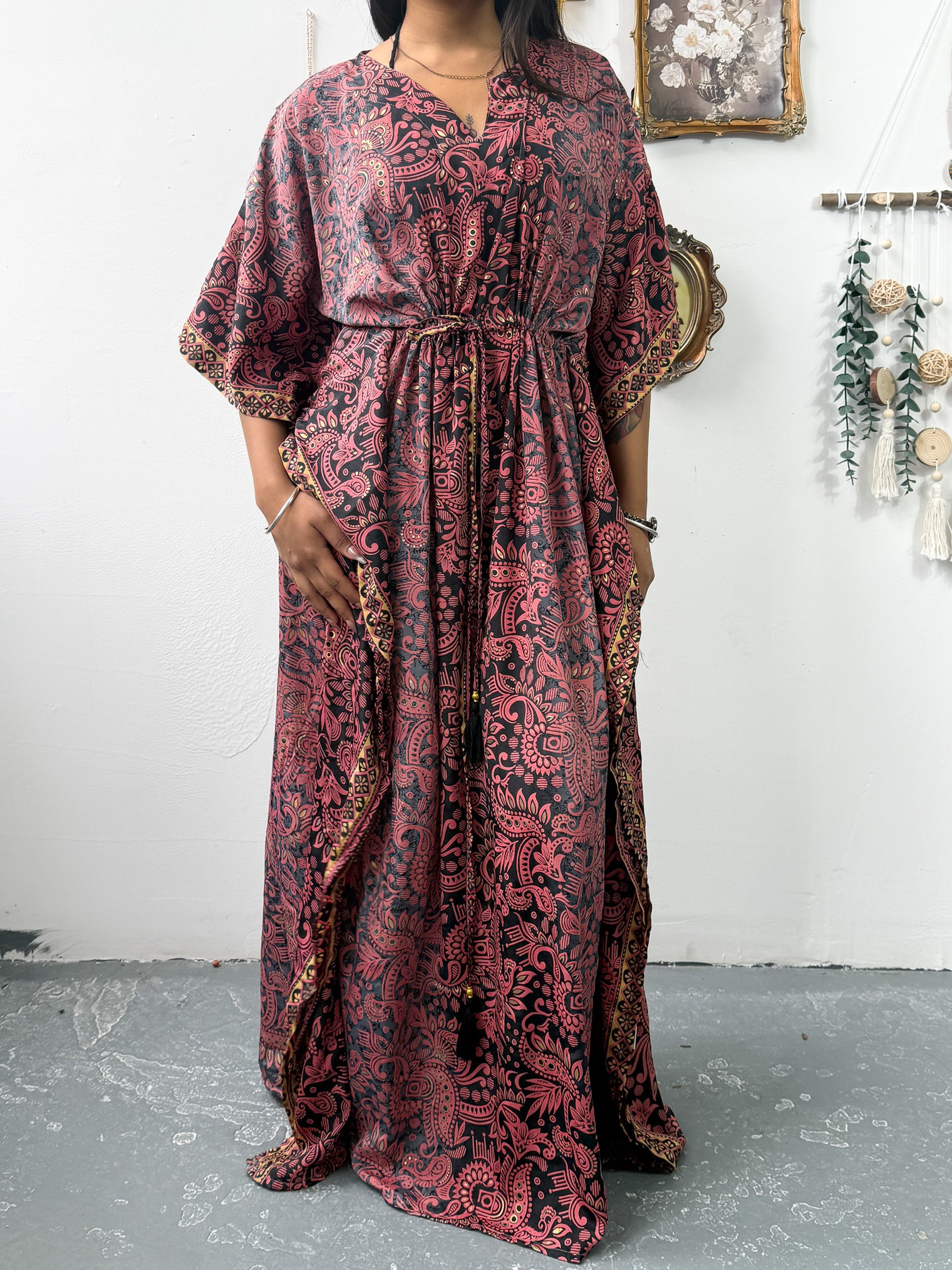 Boho Flowy Kaftan