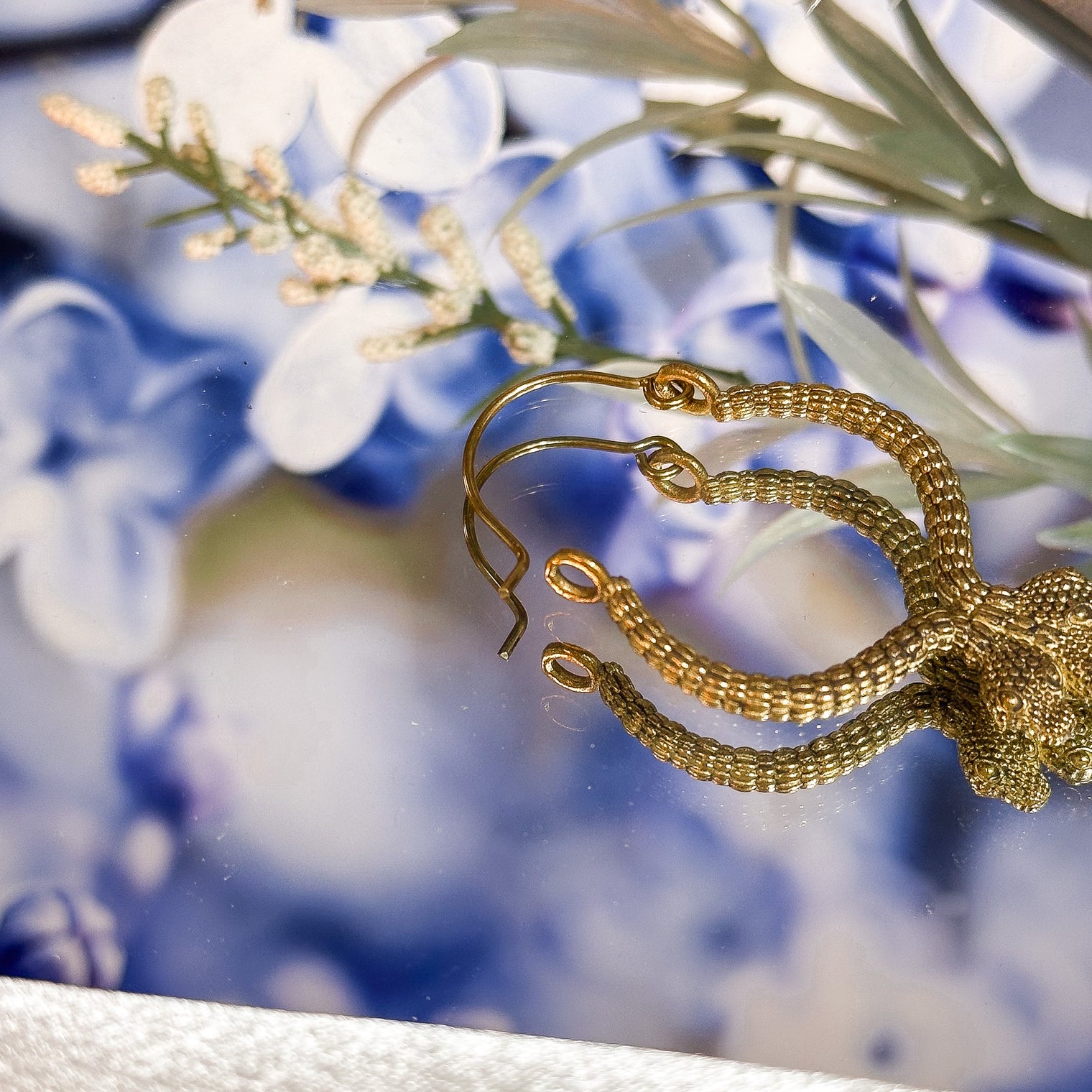 Gothic Snake Witchy Earring