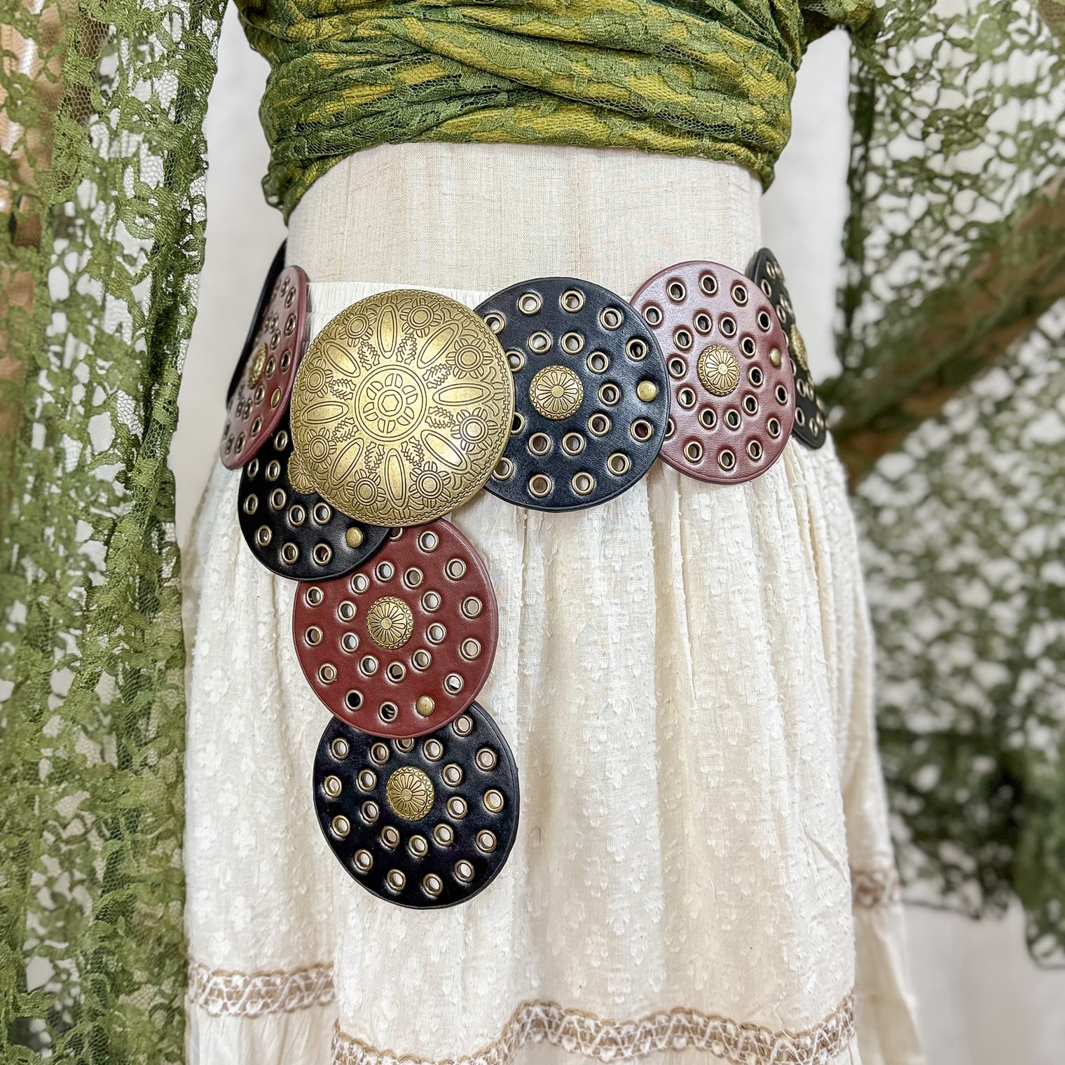 Boho Disc 90s Style Belts