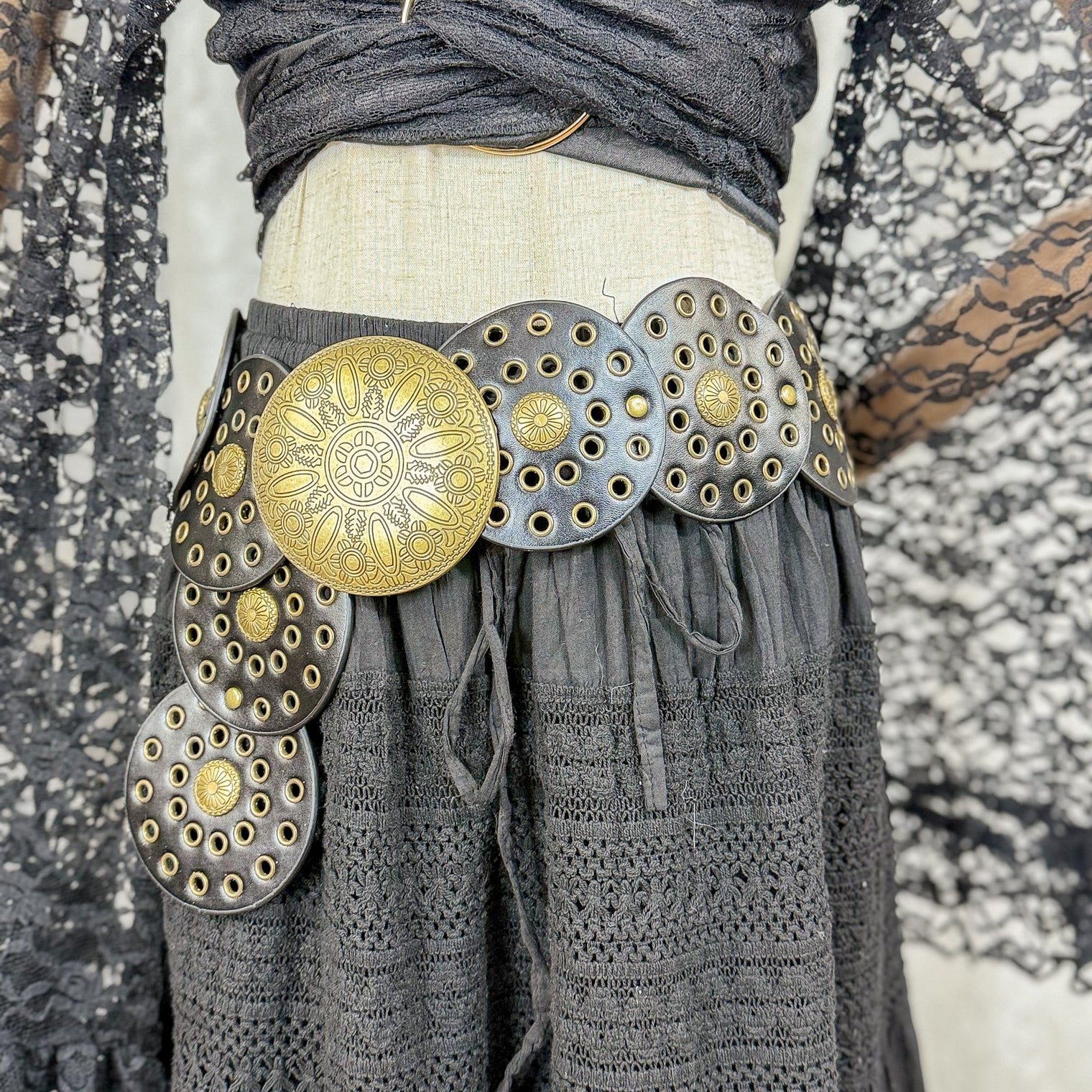 Boho Disc 90s Style Belts