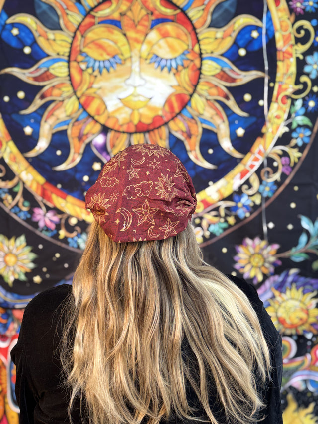 Celestial Witchy Head Wrap