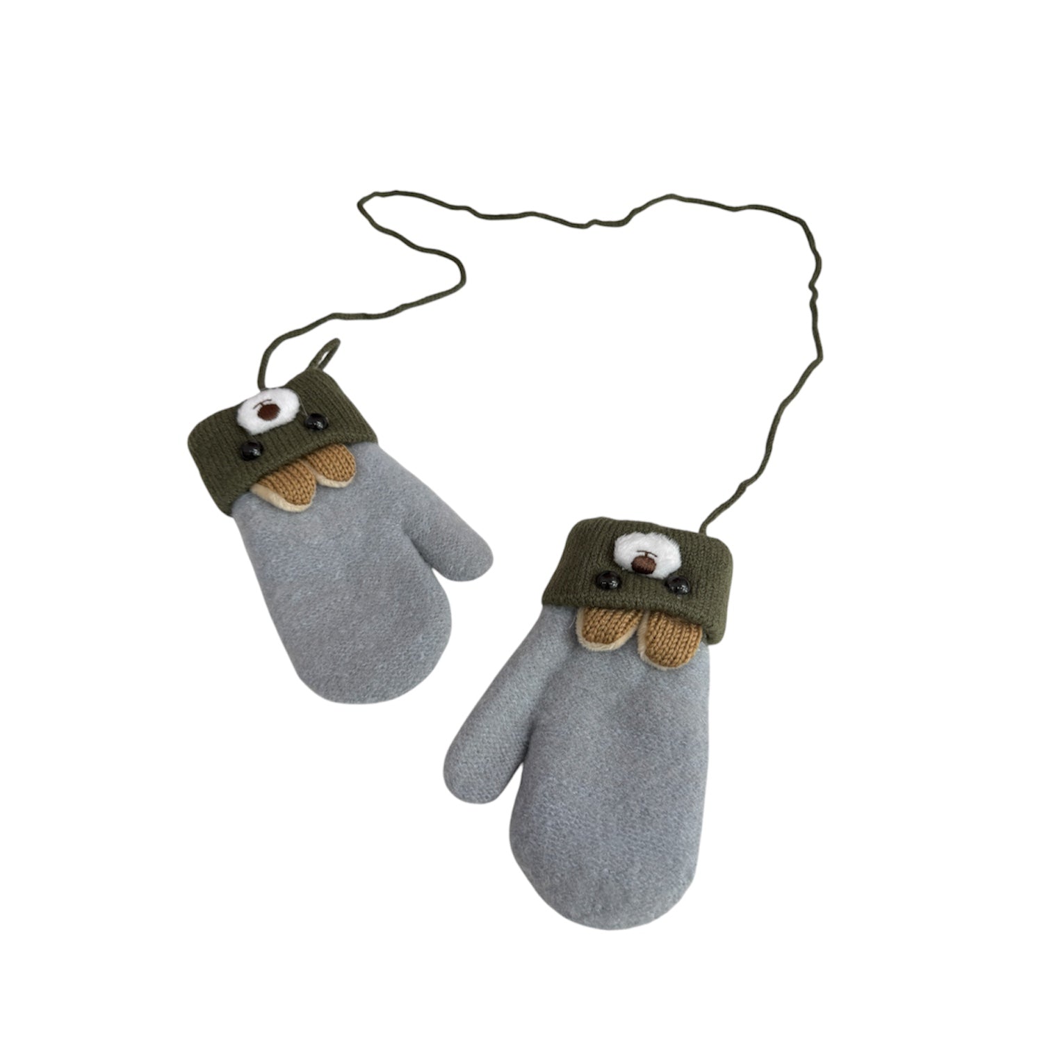 Cute Bunny Fleece Lined Mitten