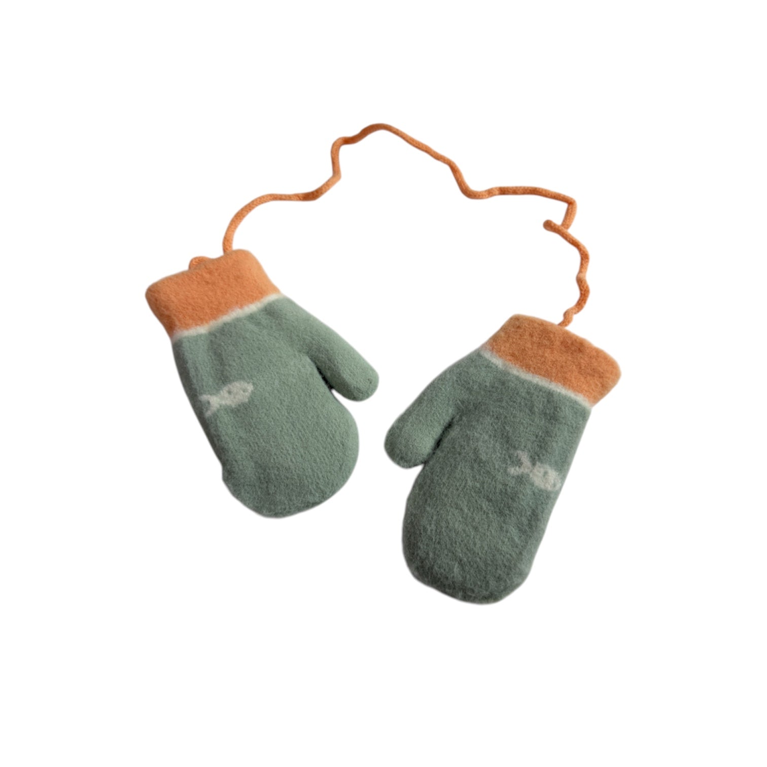 Kids Fleece Lined Cat Mittens