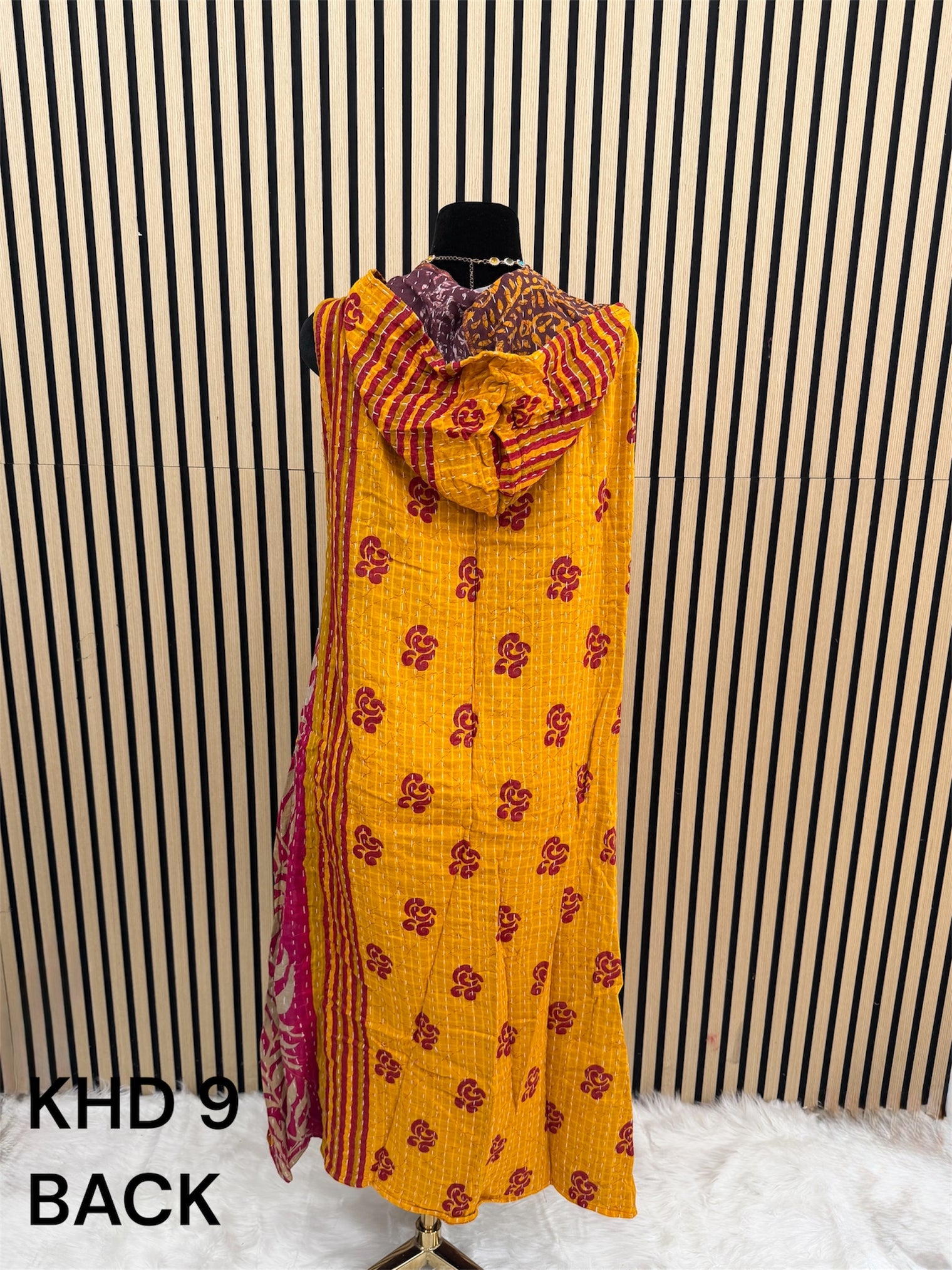 Bohemian Kantha Open Half Duster