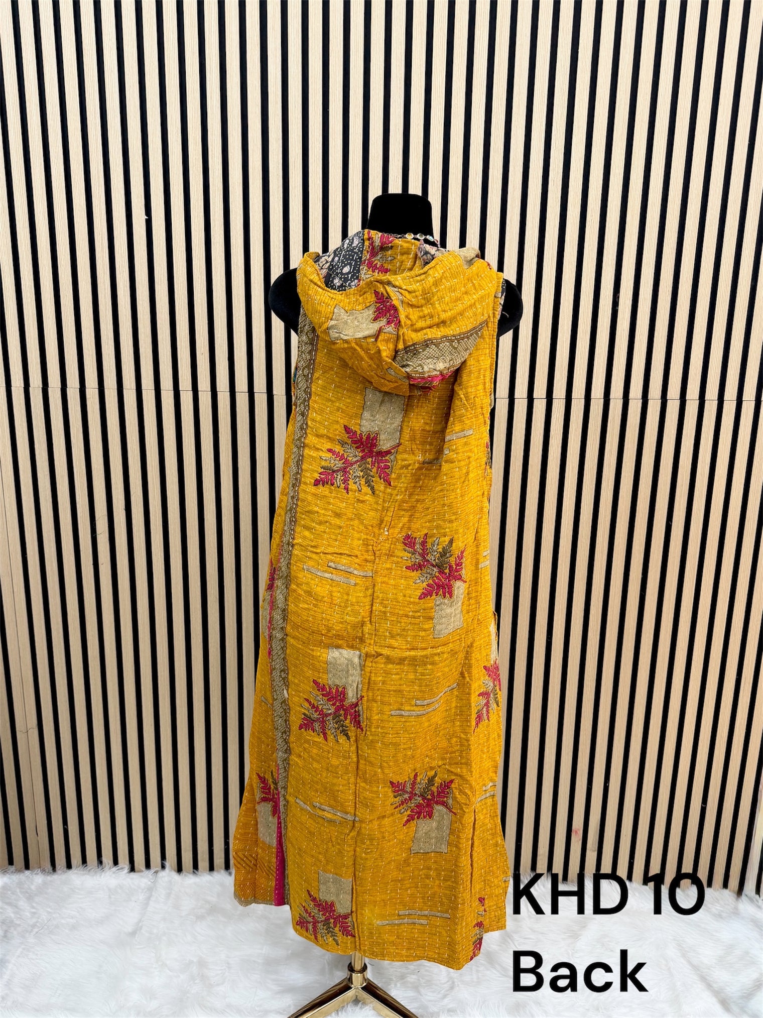 Bohemian Kantha Open Half Duster