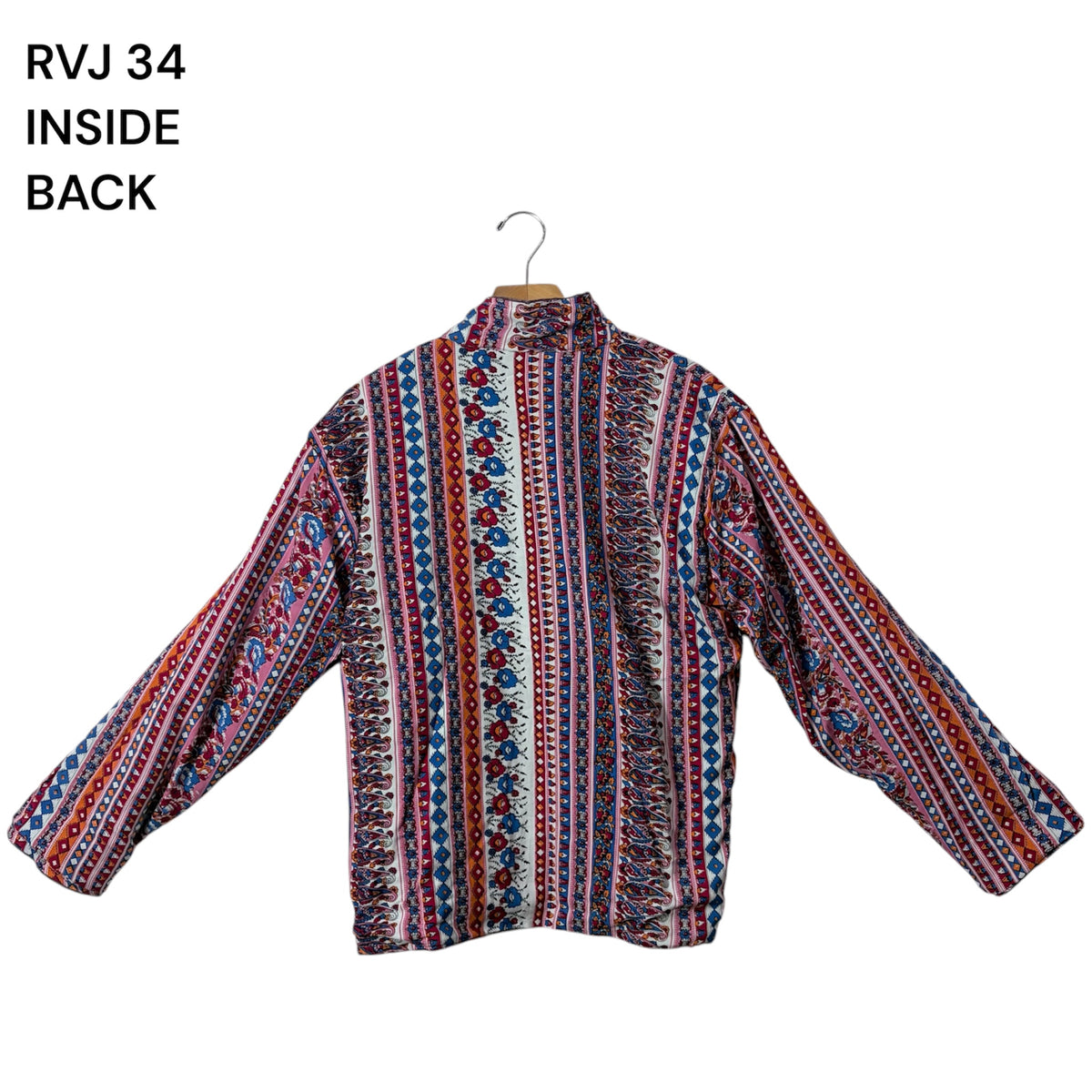 Reversible Velvet Embroidery Jacket