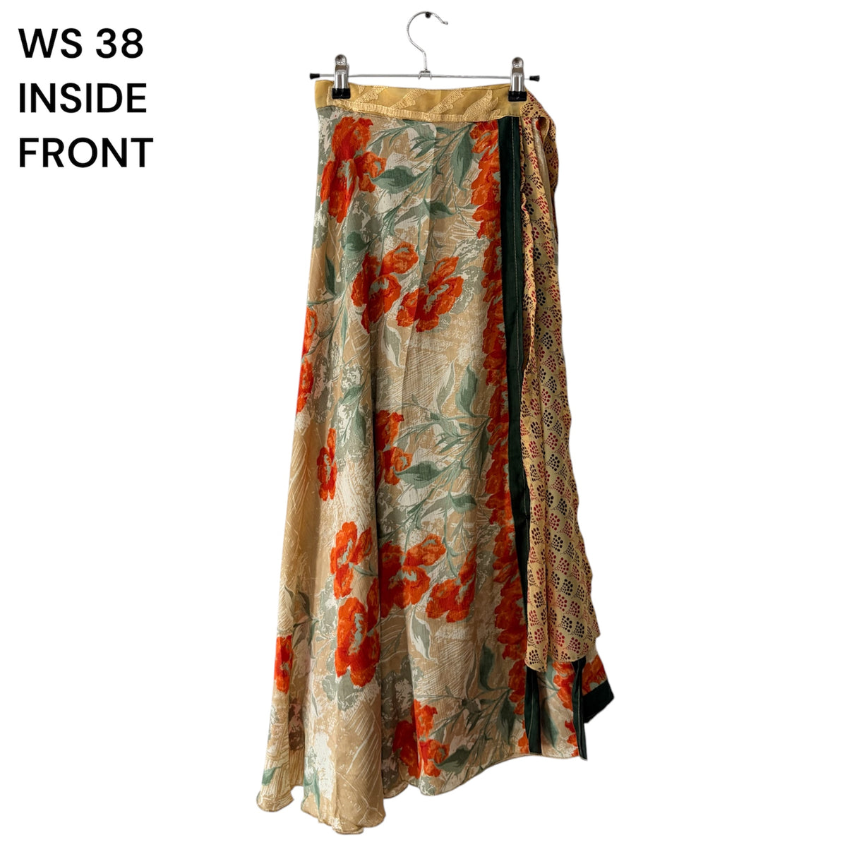 Reversible Wrap Flowy Skirt