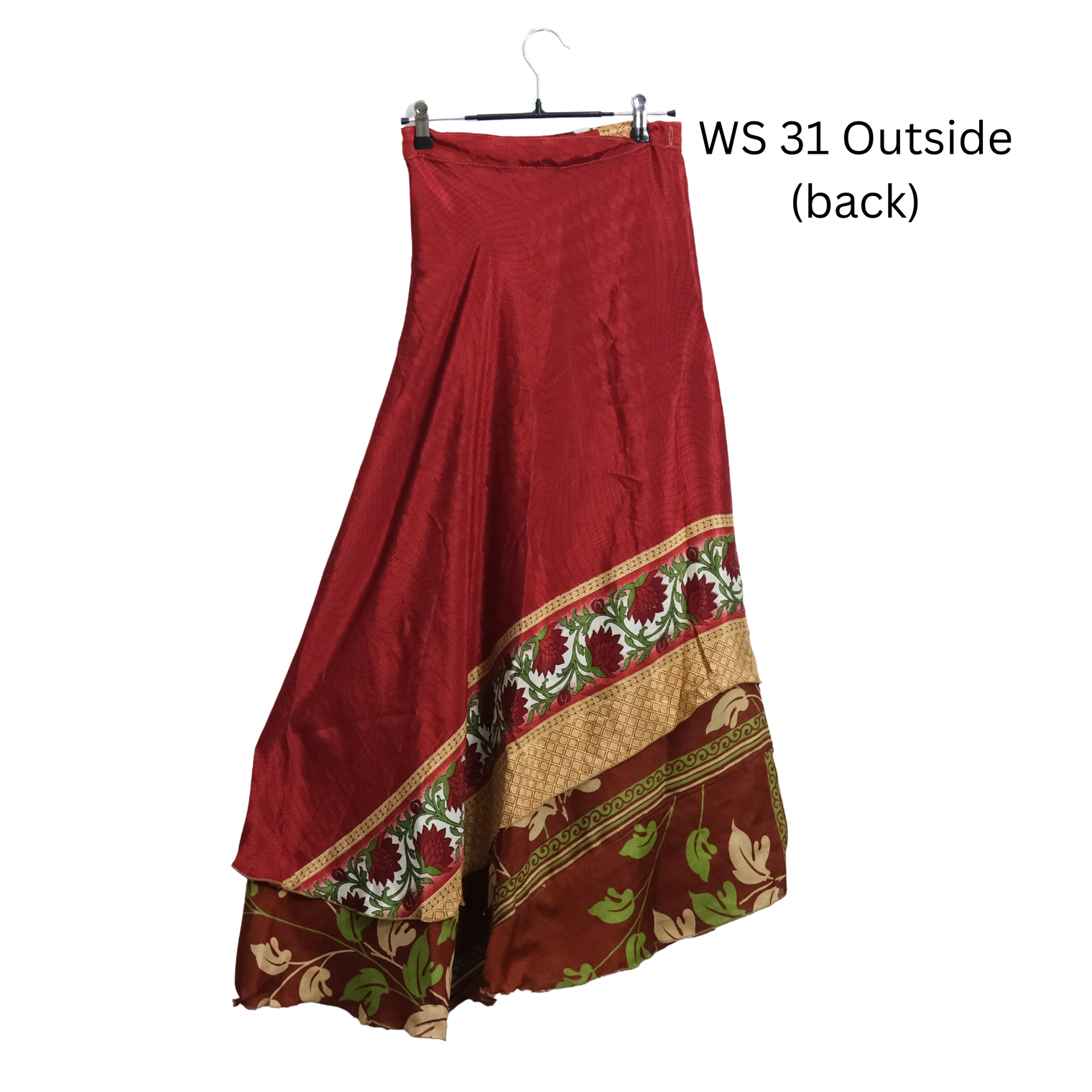 Flowy Reversible Wrap Skirt