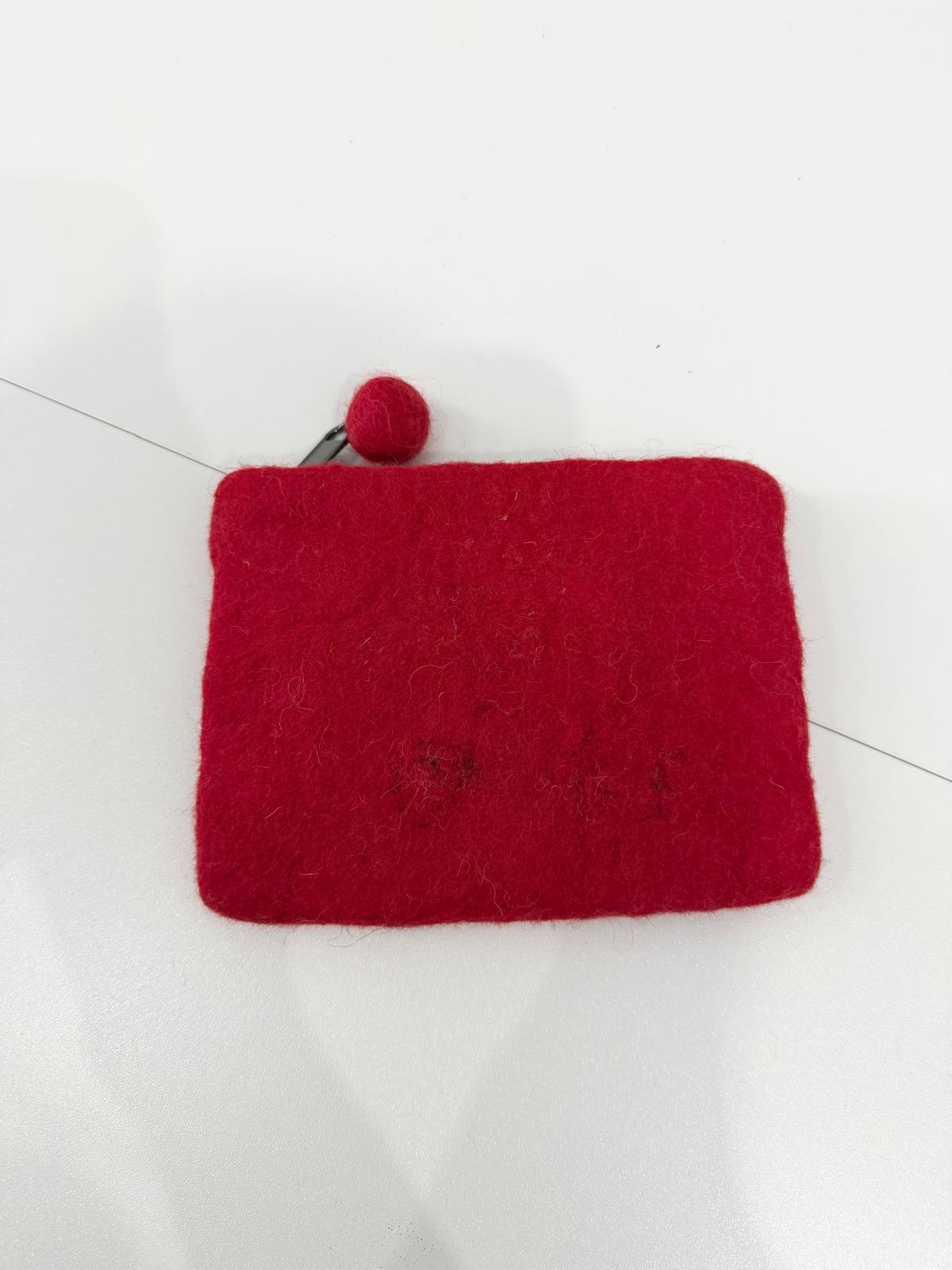 Handmade Felt NYC Taxi Purse