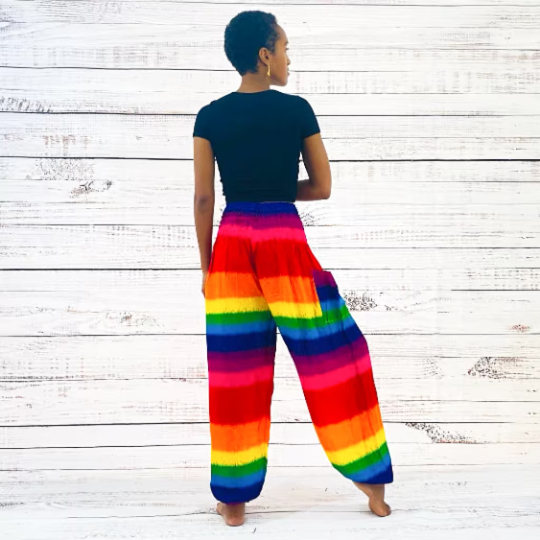 Pride Harem Rainbow Unisex Pants
