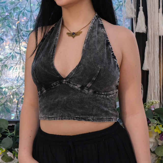 Hippie Boho Reversible Cotton Bralette Handmade Festival Top