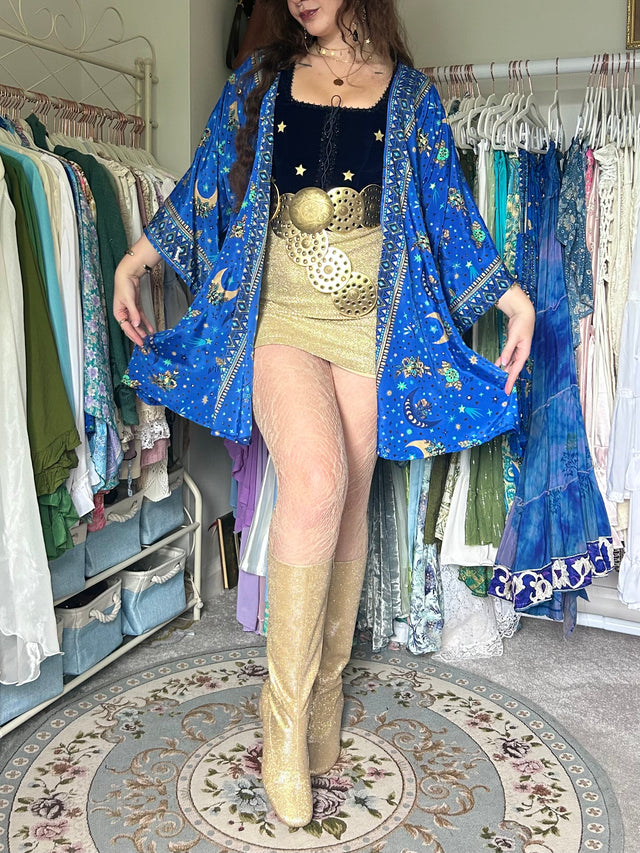 Celestial Short Boho Kimono