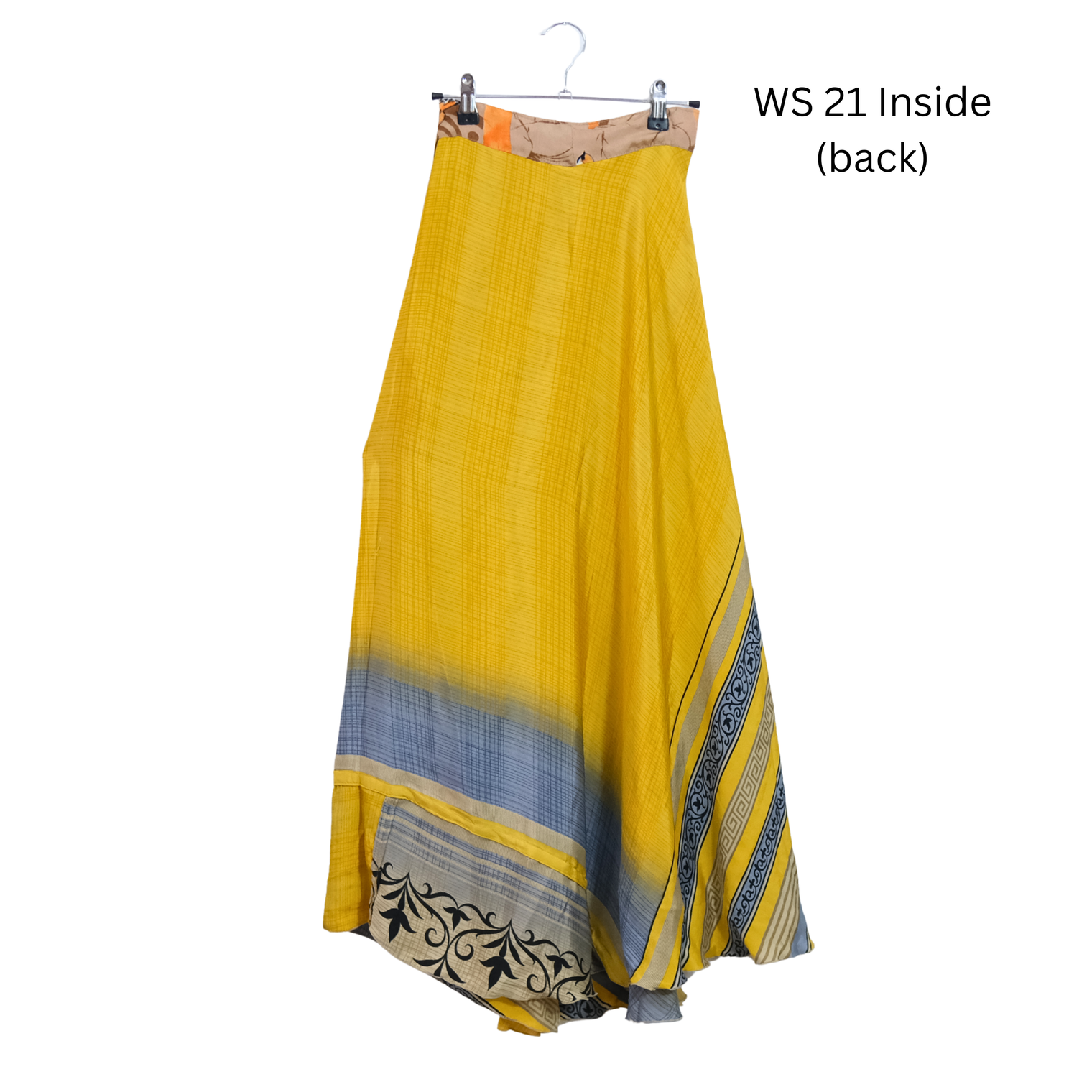 Reversible Wrap Skirt
