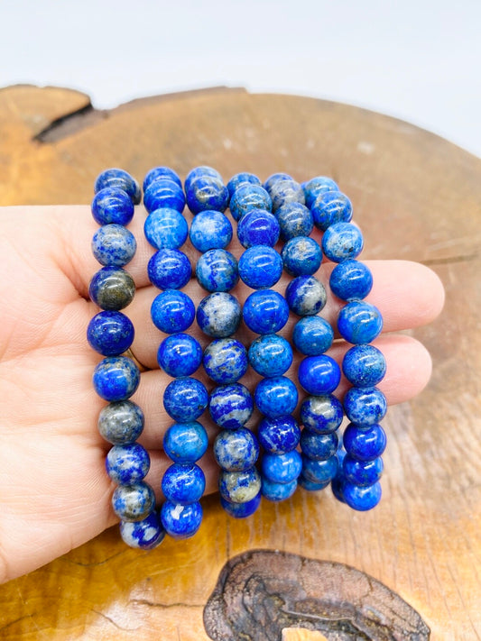 Lapis Lazuli Bracelet, Stone for Friendship and Purification