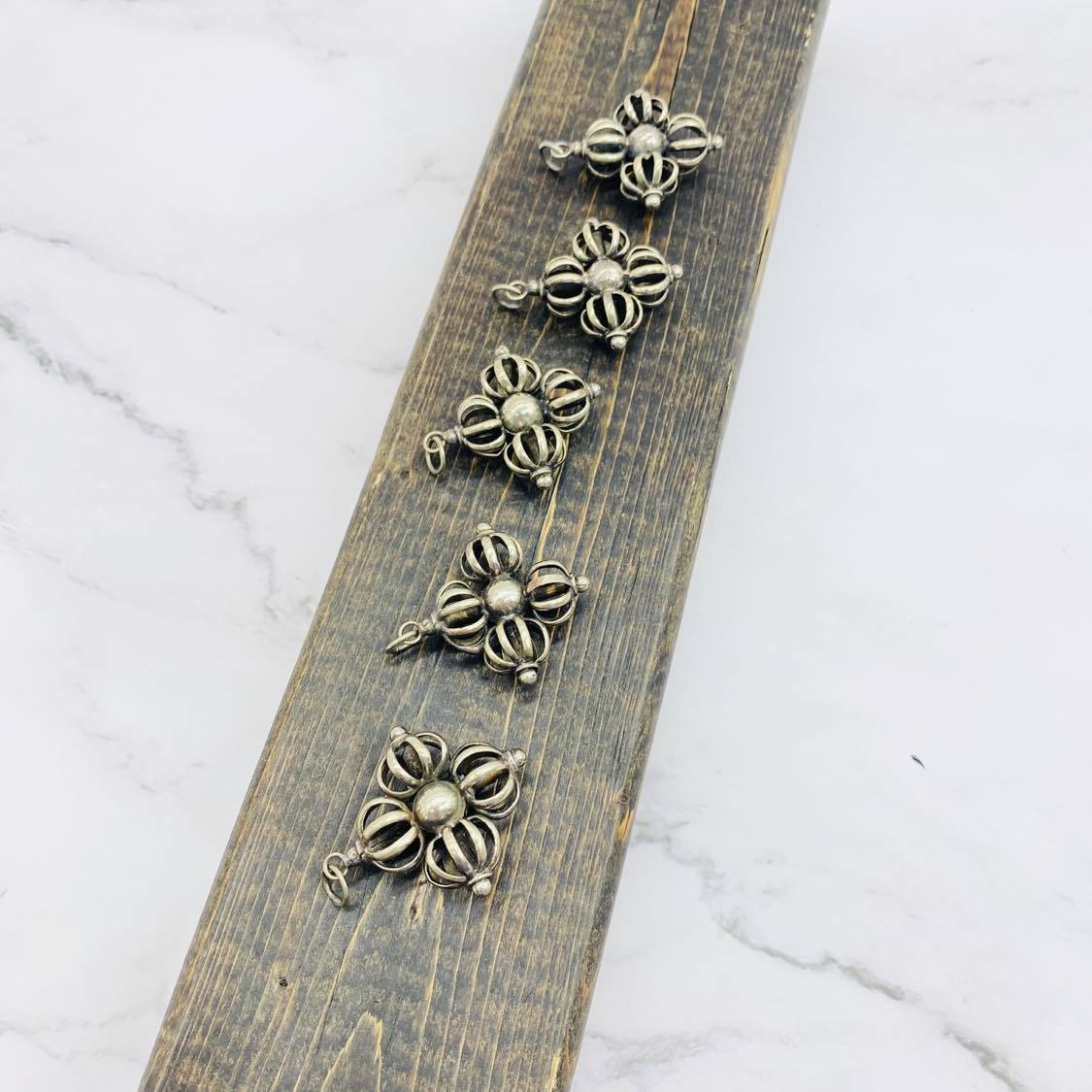 Dorje Pendant, Silver Vajra Pendant from Nepal, Buddhist Talisman, Buddha Mantra Pendant, Buddha Charm, Buddhist Charm, Meditation Jewlery