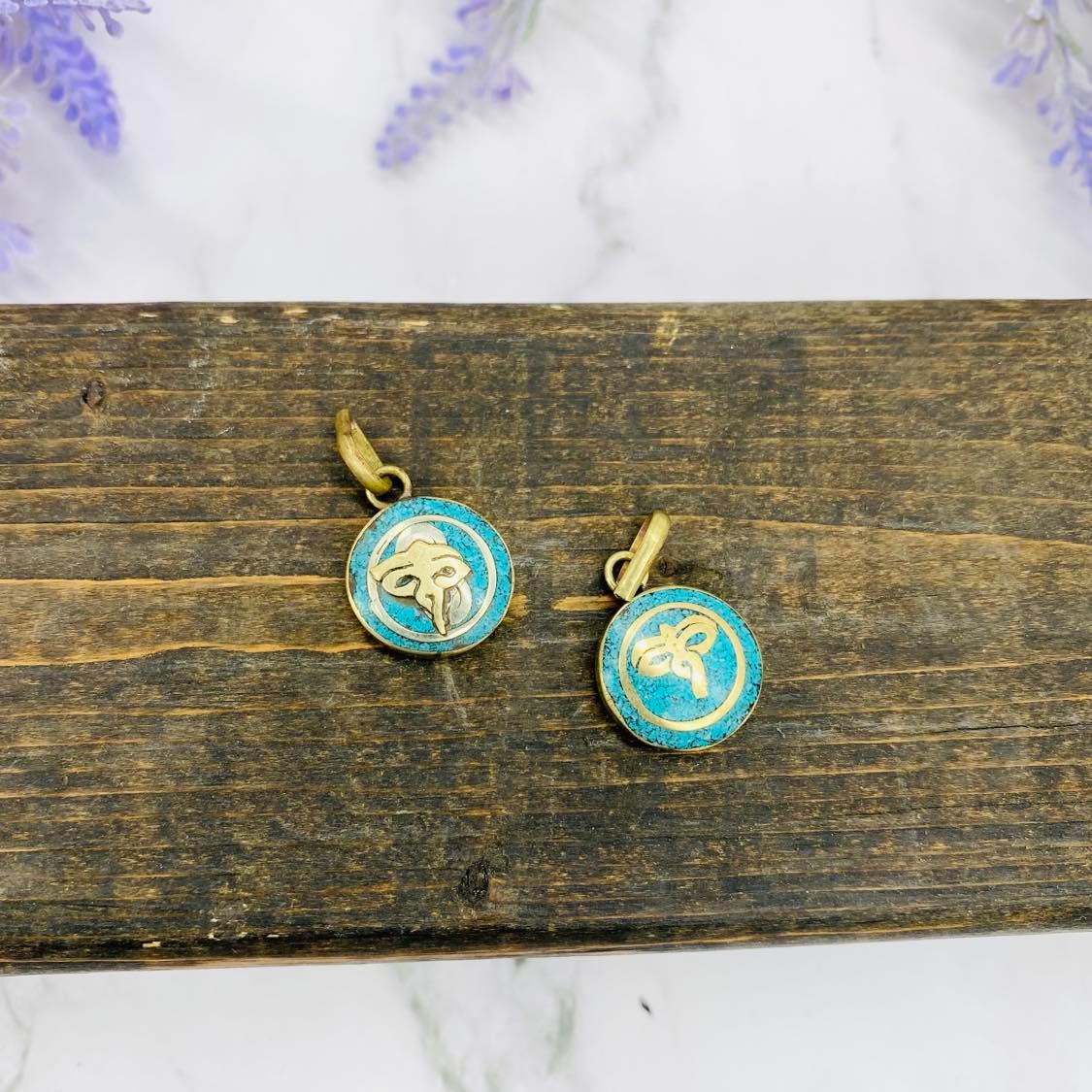 Buddha Eye Pendant, Symbol of Peace, Buddha Charm, Handmade Buddhist Pendant, Buddhist Amulet, Talisman, Protection Charms