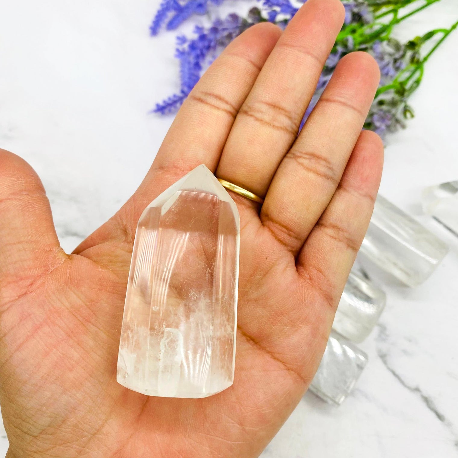 Quartz Wand, Quartz Point, Healing Crystal, Crystal Point, Calming Crystal