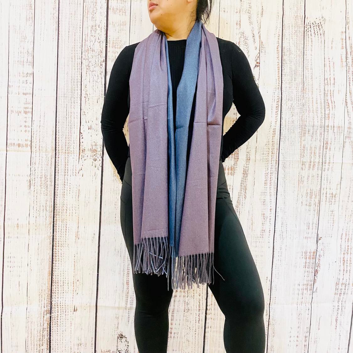 Handwoven Pashmina Reversible Unisex Scarves