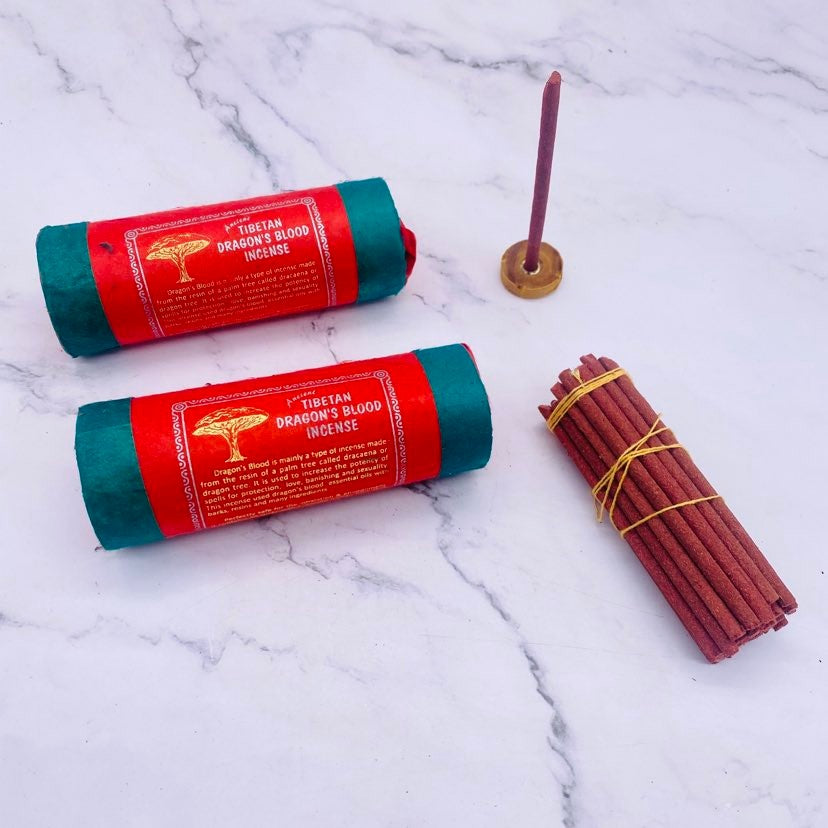 Organic Natural Incense from Nepal, Incense with Burner Set