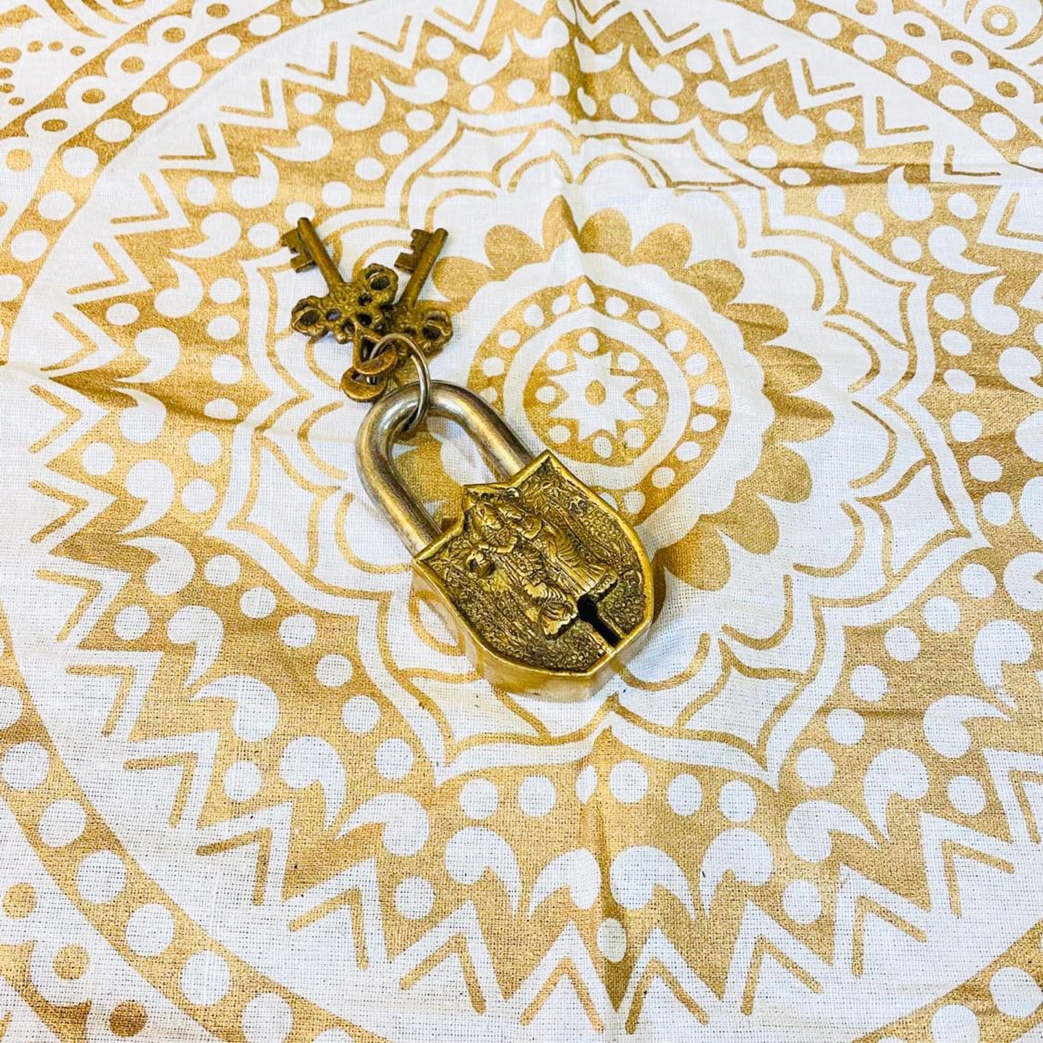 Radha Krishna Vintage Pad locks