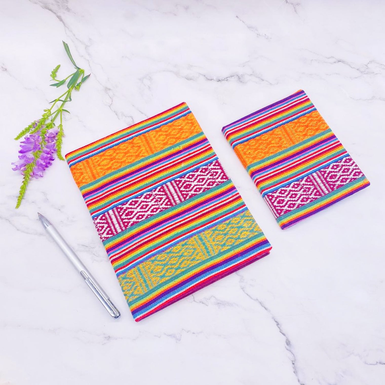 Handmade Multicolor Ecofriendly Lokta Paper Journal