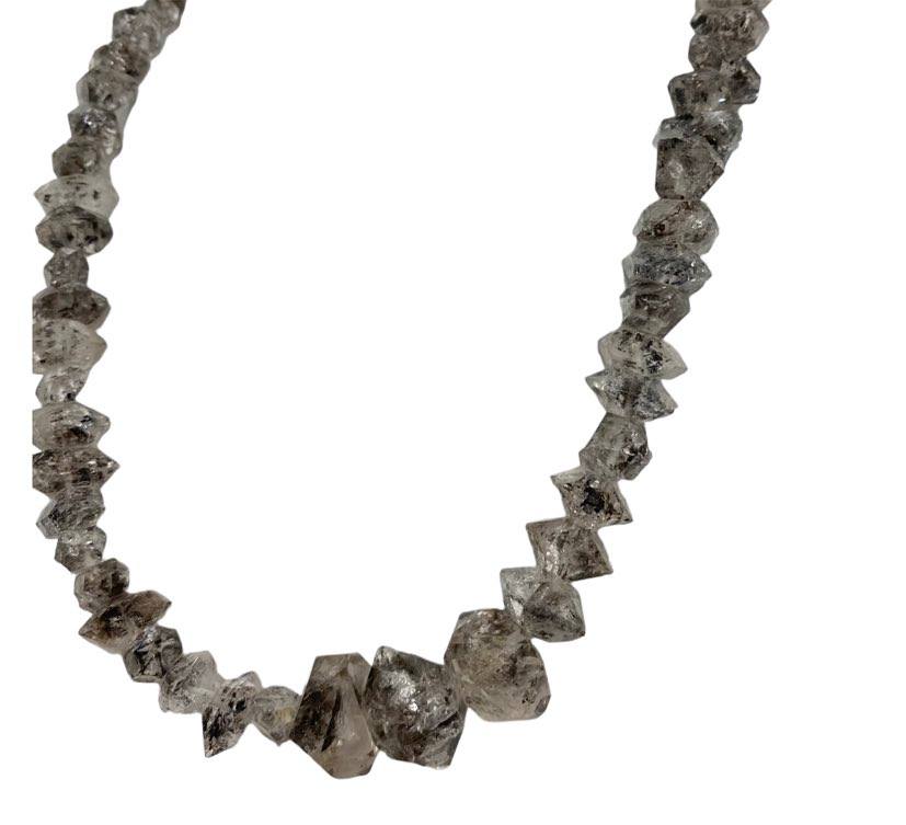 Herkimer Diamond Necklace with Earring Set
