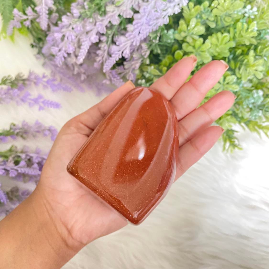 Gold Quartz Healing Polished Crystal