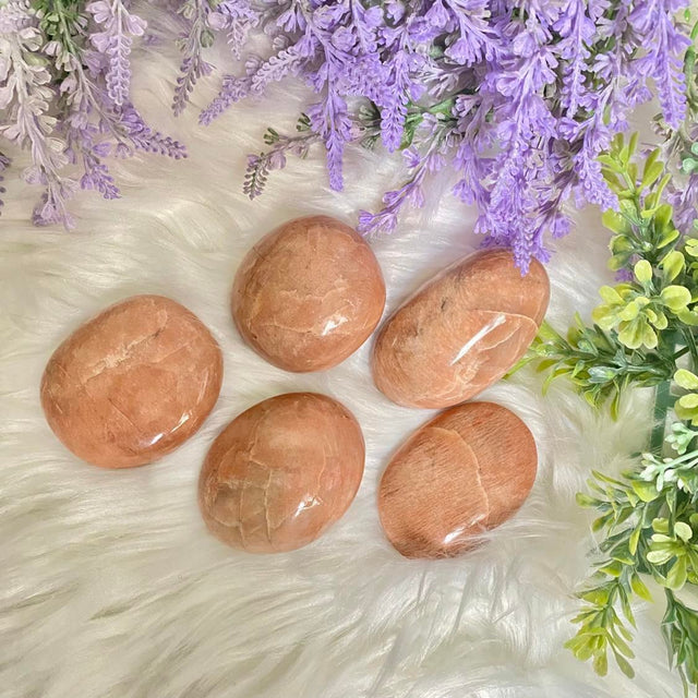 PEACH MOONSTONE Natural Crystal