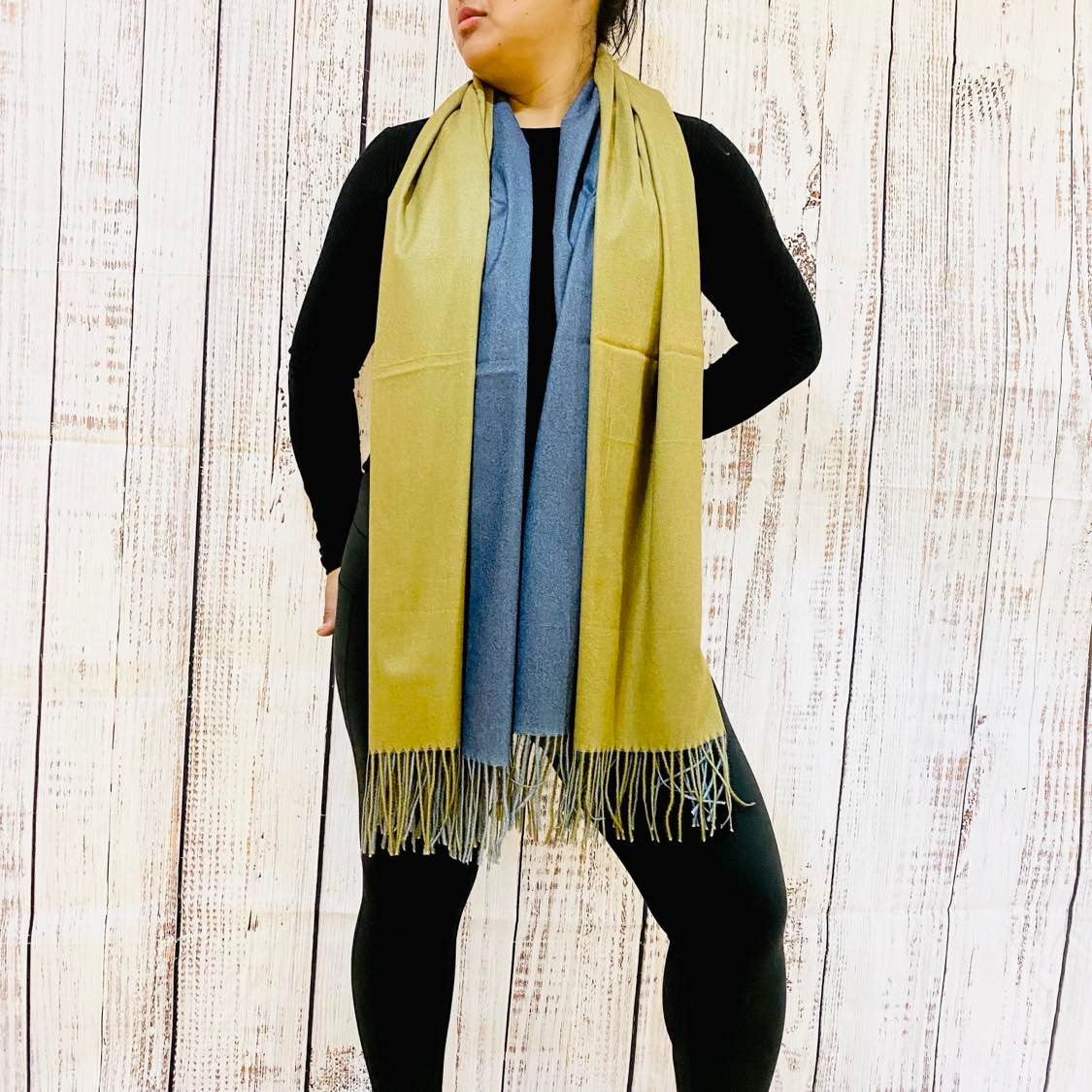 Handwoven Pashmina Reversible Unisex Scarves