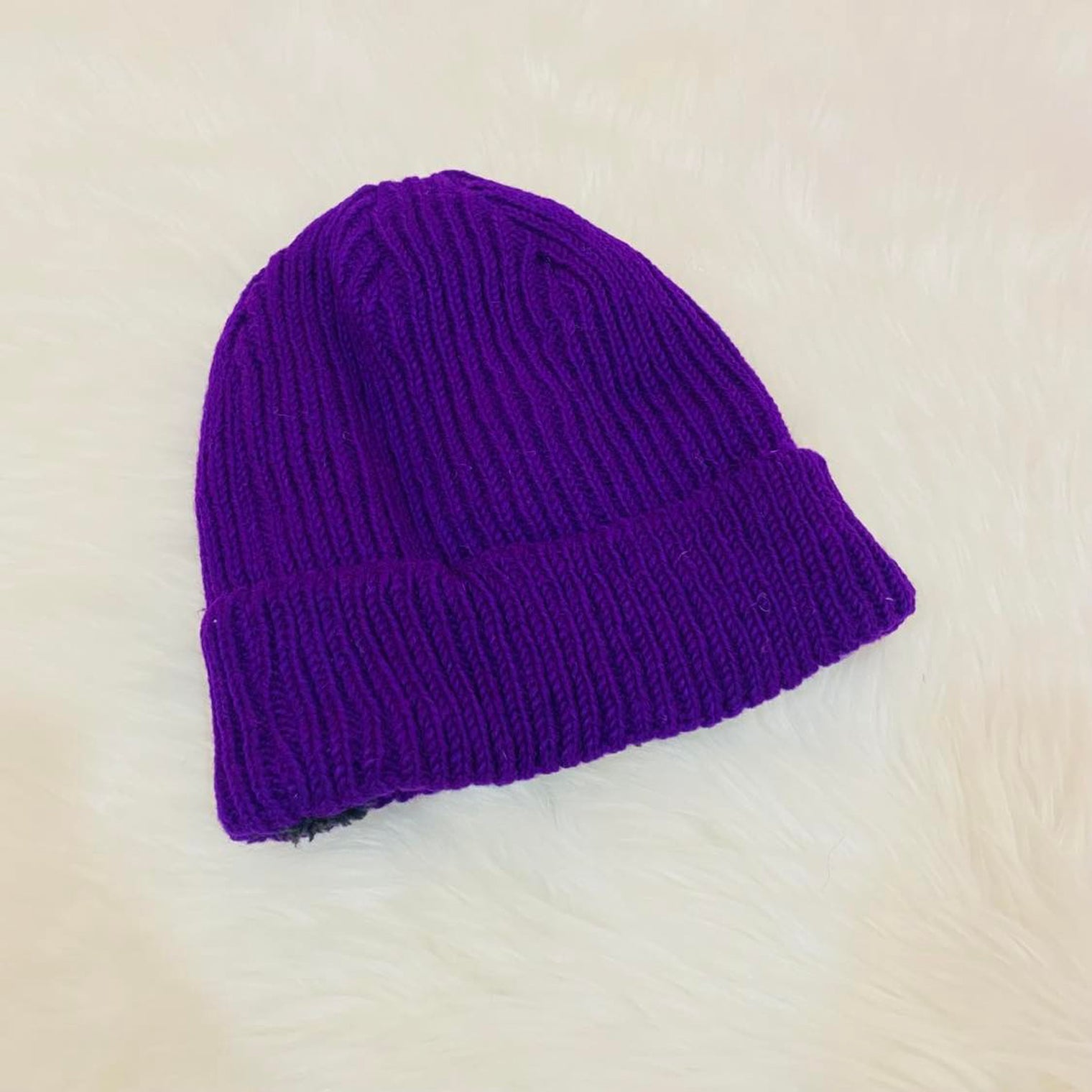 Unisex Hand Knit Wool Beanie