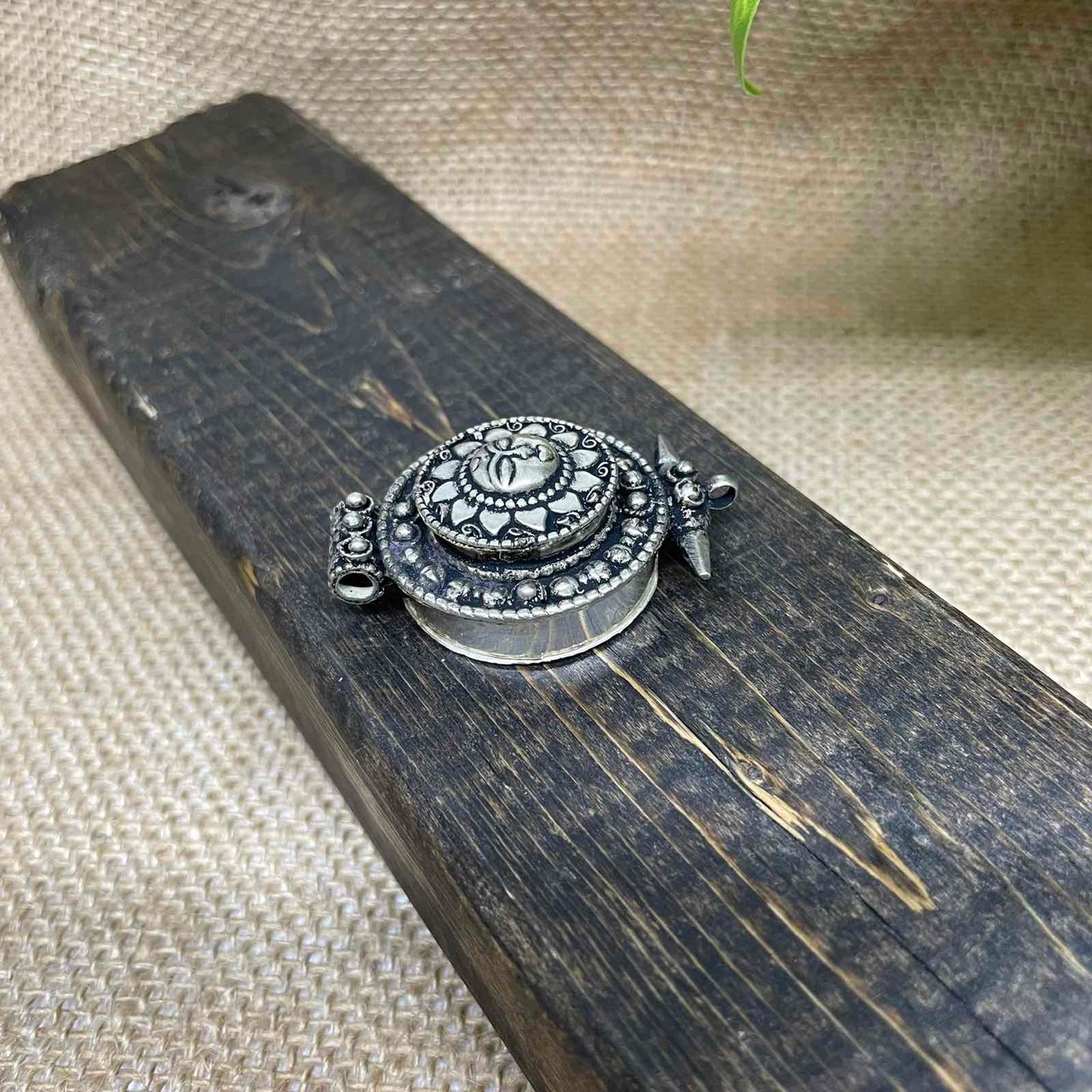 Ethnic Sun Pendant, Handmade Jewelry, Boho Style Neck Piece, Gypsy Pendant, Yoga Necklace, Gift for Him and Her, Unisex Men Pendant