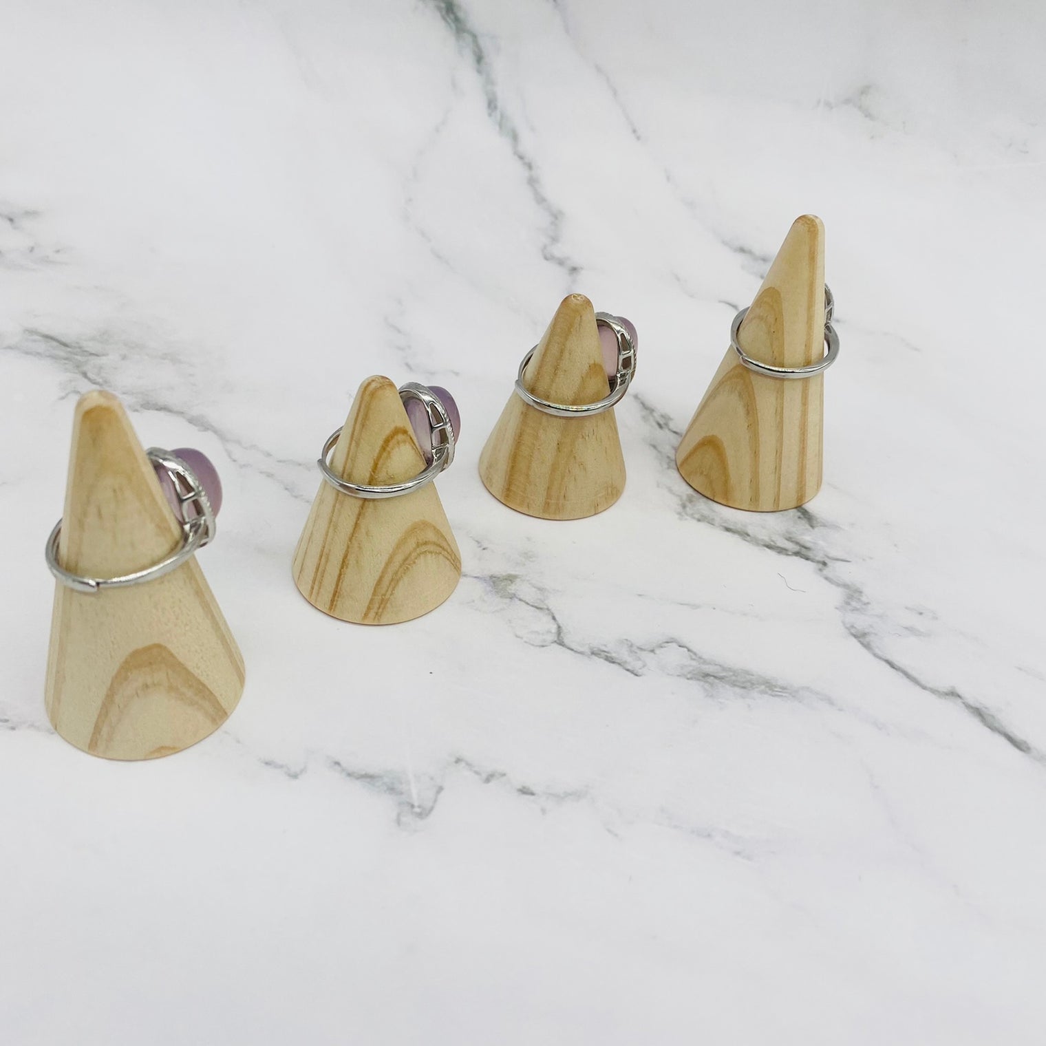 Rose Quartz Adjustable Ring, Handmade Ring, Crystal Ring, Chunky Crystal Ring, Stone Rings, Fashionable Crystal Rings, Adjustable Rings