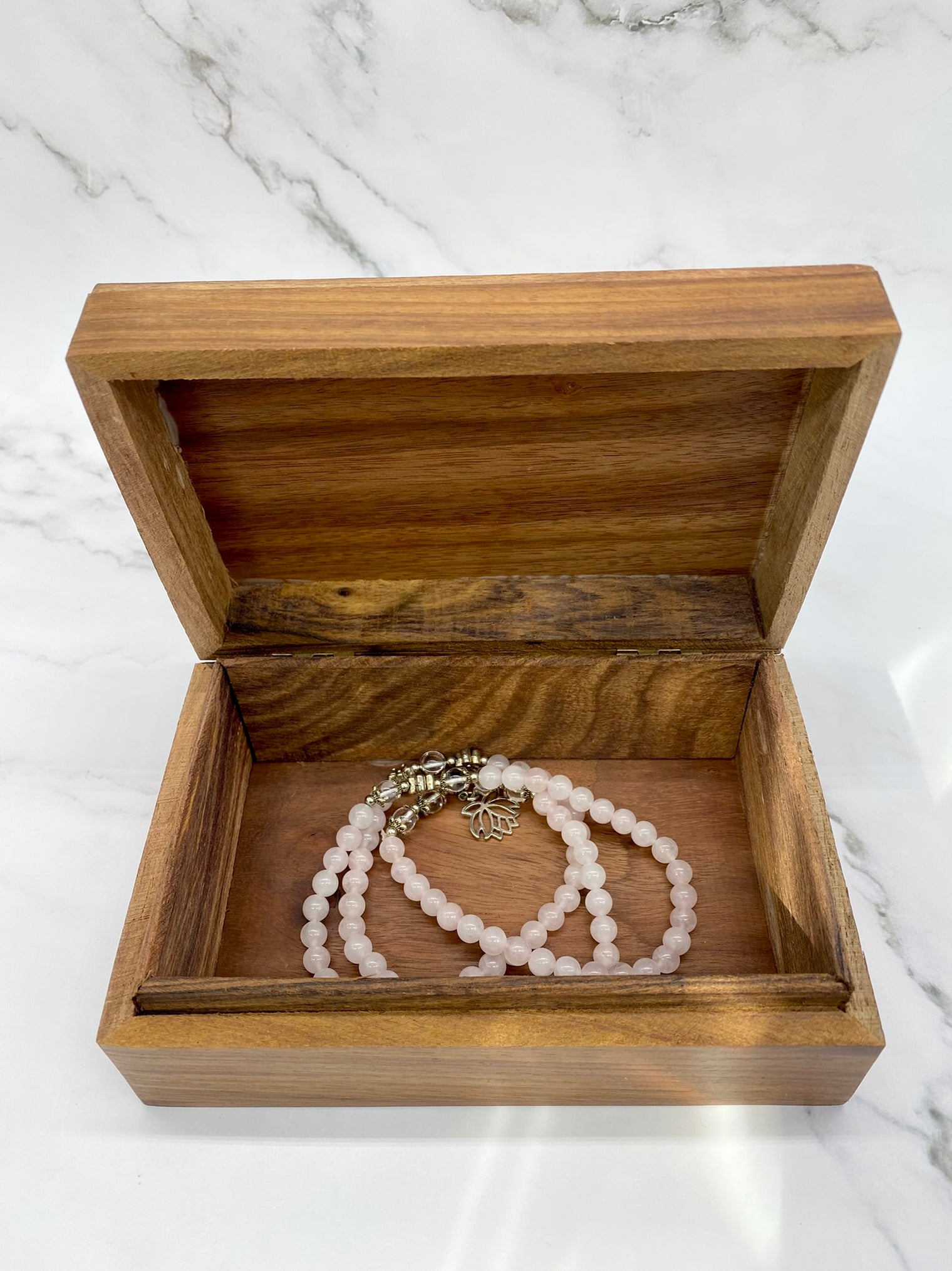 Hand Carved Keepsake Wooden Box