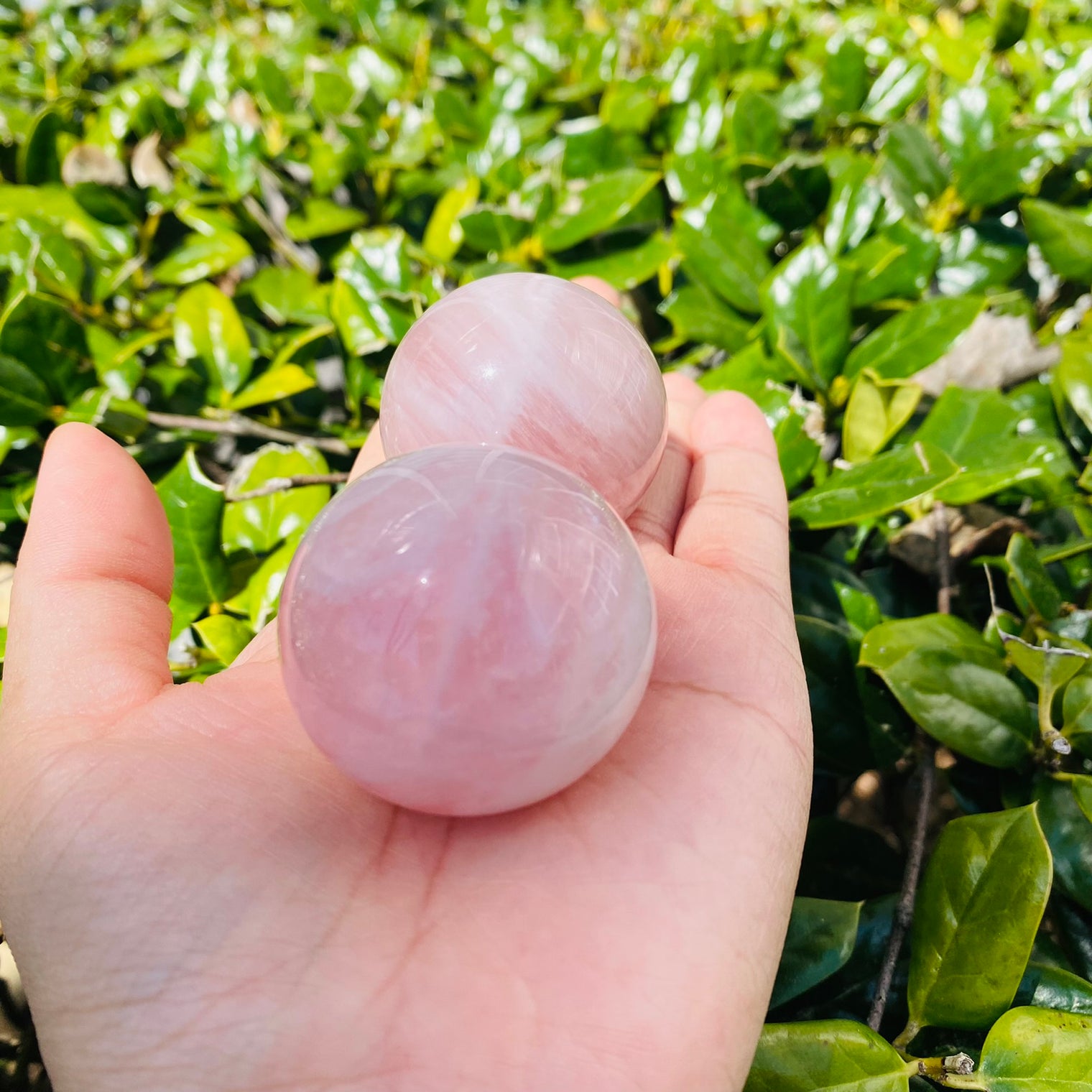 Rose Quartz Sphere, Crystal Ball, Stone for Self Love, Crystal for Friendship, Natural Rose Quartz Sphere, Stone for Love