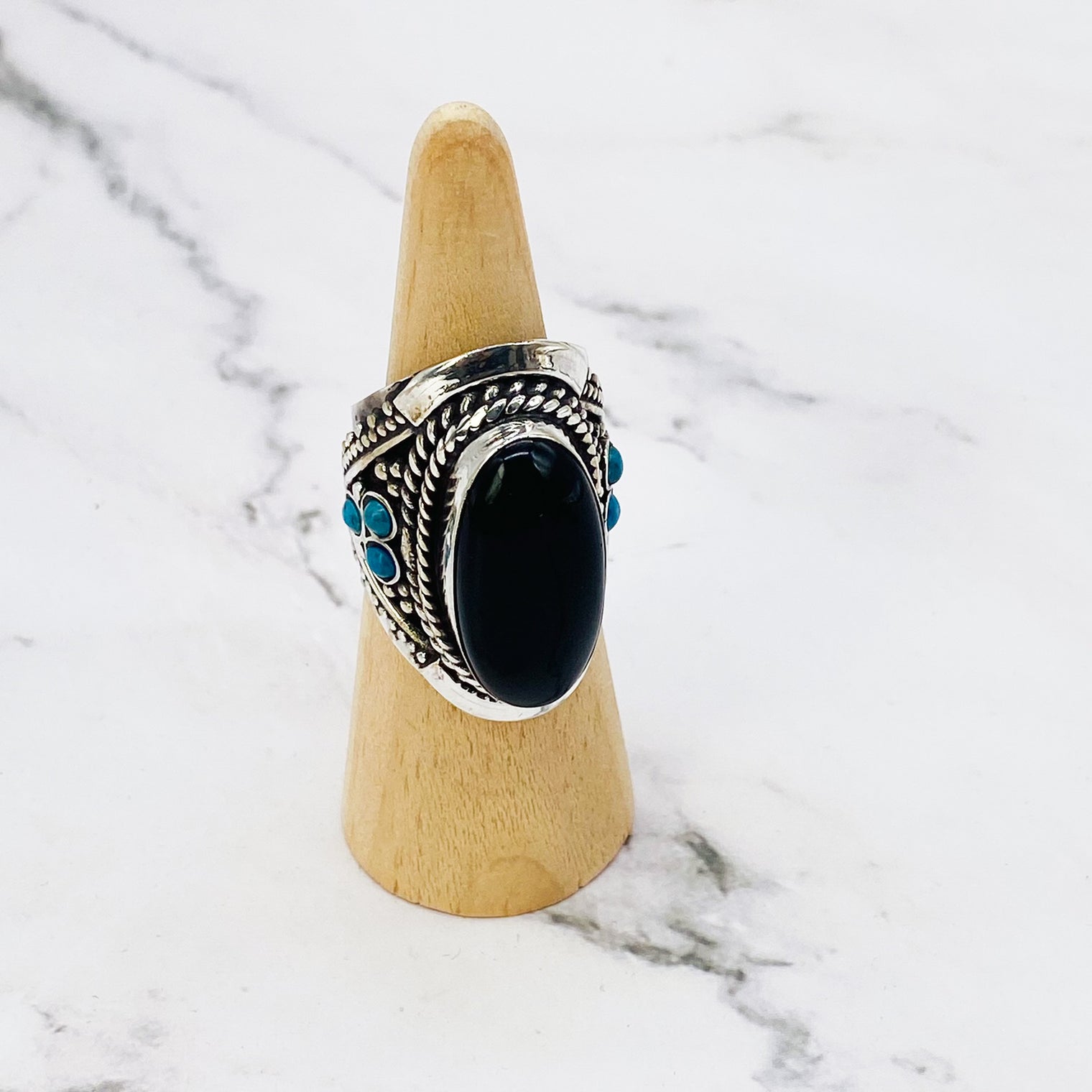 Handmade gemstone ring, statement ring, natural gemstone ring, handmade silver ring, boho hippie ring, gifts for women, silver ring