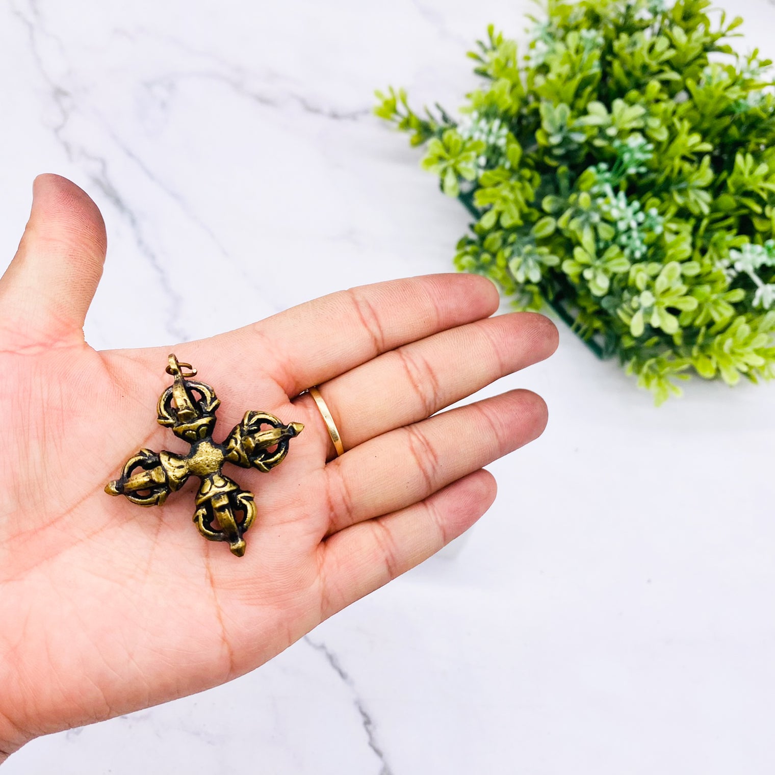 Vajra/Dorje Pendant, Buddhist Amulet