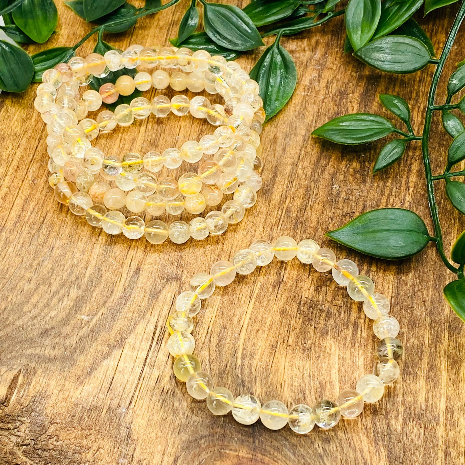 Authentic Citrine bracelets, 10 MM Beads, Stone for Prosperity, healing purifying bracelets, Stretchy Gemstone Bracelets