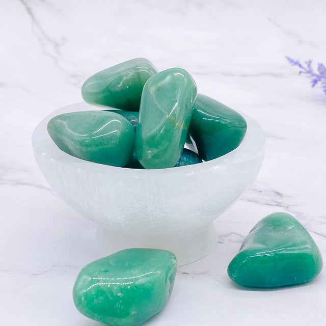 Green Aventurine Palm Stone, Healing Crystal, Natural Reiki Crystal, Heart Chakra Stone, Creativity Stone, Prosperity Crystal