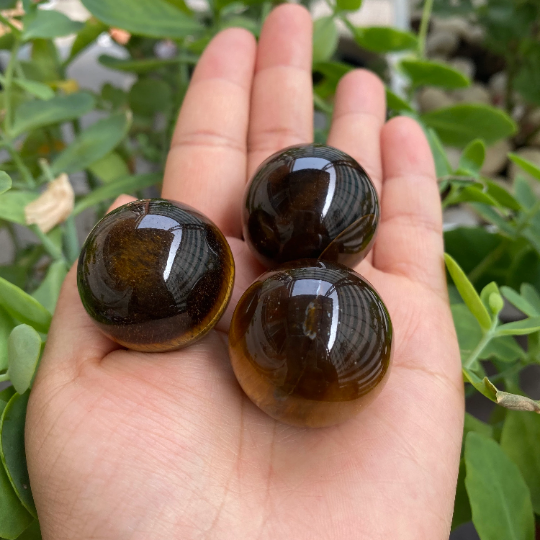 Tiger Eye Sphere Crystal Ball,Crystal Ball,Crystal for Personal Empowerment,Crystal forThroat Chakra,Crystal for dispelling Anxiety