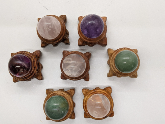 Mini Crystal Ball/Crystal Sphere/20mm Crystal Ball/Healing Crystal Sphere/Small Stone Sphere/Amethyst/Aventurine/Rose Quartz Small Ball