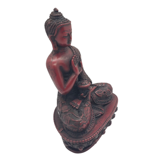 Handmade Blessing Buddha Statue from Nepal, Buddha Statue, Blessing Buddha, Buddhist God,Compassion Buddha, AmoghsiddhiBuddha, Home Decor,