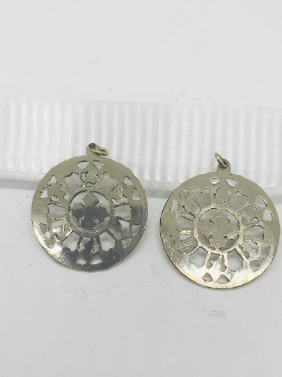 Buddhist Compassion Mantra Pendant, Om Ma Ni Pa Mi Hu Mantra,Tibetan Healing Mantra Pendant, Turquoise Coral Pendant