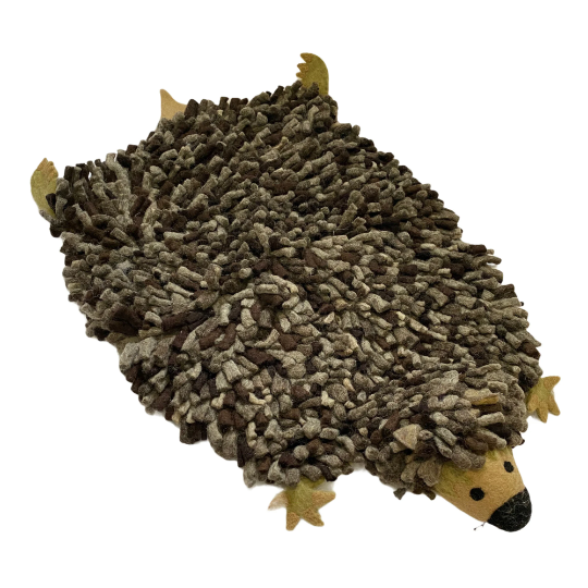 Felt Animals Rug, Wool Rug, Sheep , Fox, Wool Carpets, Nursery Decor, Kids Play Mat, Baby Bedroom Rug, Non Itchy Unique Rugs, Nursery Rug