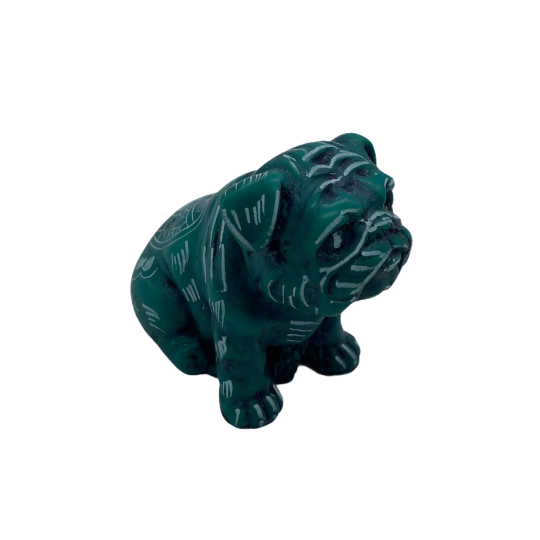 Resin Dog Statue, Puppy Figurines, Home Decor, Pet Decor, Beautiful Bull Dog Statue, Resin Collectible, Animal Home Garden Decor