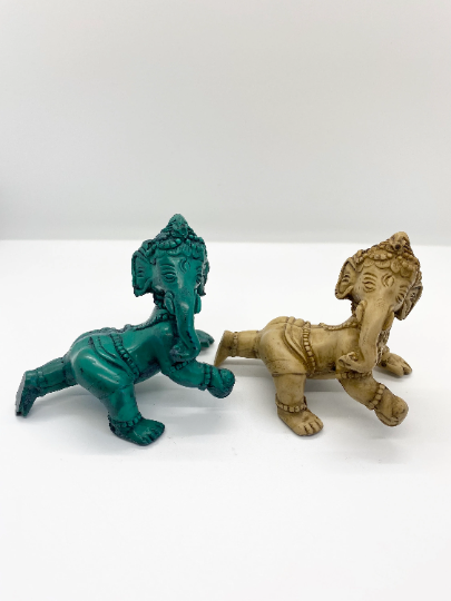 Baby Ganesh/Ganesha Statue,Baby Ganapati,Obstacle Remover, Good Luck Gifts, Hindu Elephant God,Lord Ganesha, Home Decor, Housewarming Gift