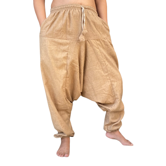 Handmade Wool Harem Pants from Nepal, Unisexual Wool Pants, Non Itchy Wool Pants, Warm Winter Pants,Yoga Pants, Comfy Winter Pants