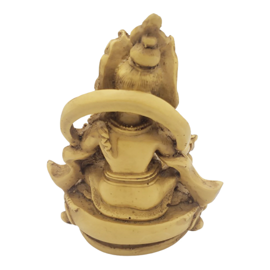 Handmade Kubera Statue from Nepal,Tibetan Buddhist God of Wealth,Gold Plated God of Prosperity, Kubera Statue