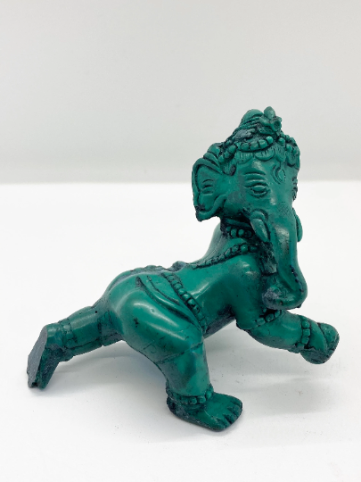 Baby Ganesh/Ganesha Statue,Baby Ganapati,Obstacle Remover, Good Luck Gifts, Hindu Elephant God,Lord Ganesha, Home Decor, Housewarming Gift