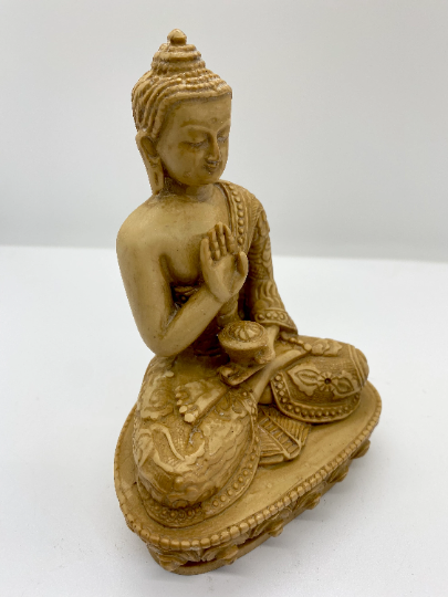 Handmade Blessing Buddha Statue from Nepal, Buddha Statue, Blessing Buddha, Buddhist God,Compassion Buddha, AmoghsiddhiBuddha, Home Decor,