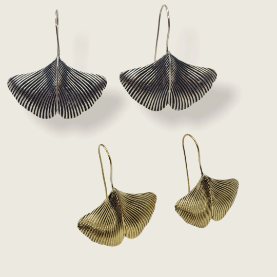 Bronze Elephant Earring, Dangle Earring, Gift For Her, Earring Accessories, Bohemian Jewelry, Elephant Earring, Wing Earrings